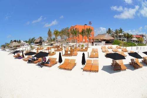 Cielo Beach Hotel Puerto Morelos Пуерто-Морелос Екстер'єр фото